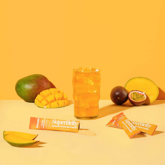 SuperBelly Hydration & Gut Mix, Mango Passionfruit