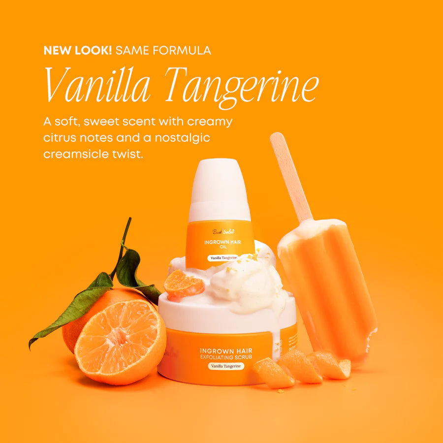 Vanilla Tangerine Ingrown Hair Exfoliating Scrub
