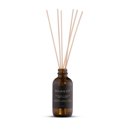 Reed Diffuser | Tangerine, Sandalwood & Amber