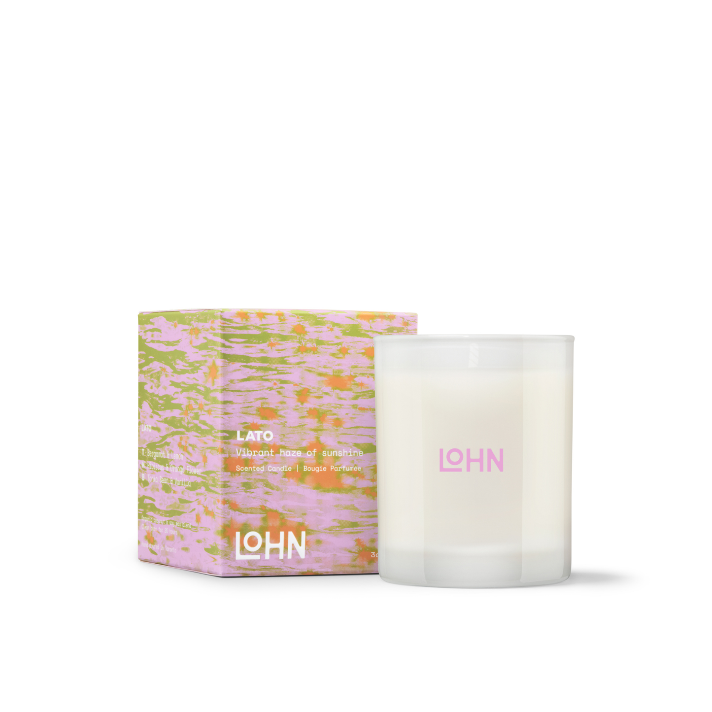 LOHN Mini Candle - LATO Lemon & Tonka Bean