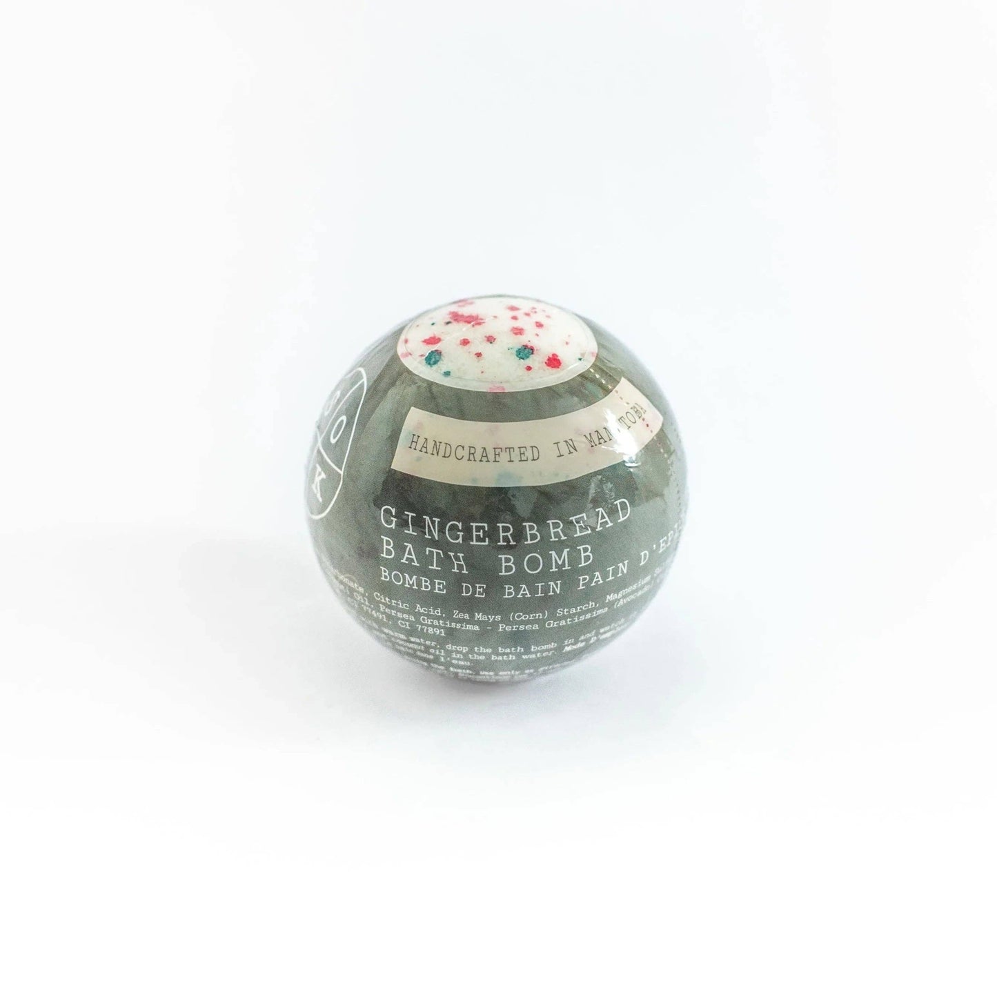 Gingerbread Bath Bomb - Canadian Made