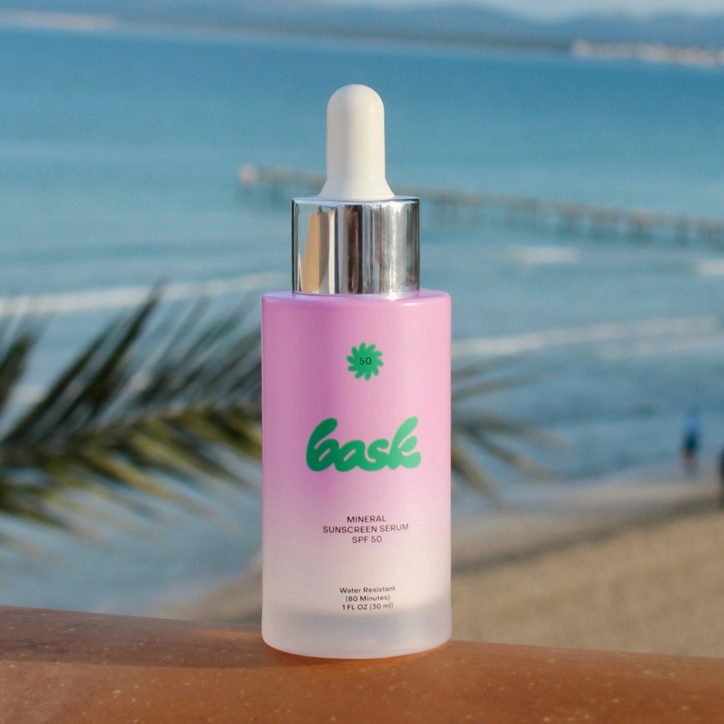 Bask Spf 50 Mineral Sunscreen Serum - Fragrance Free