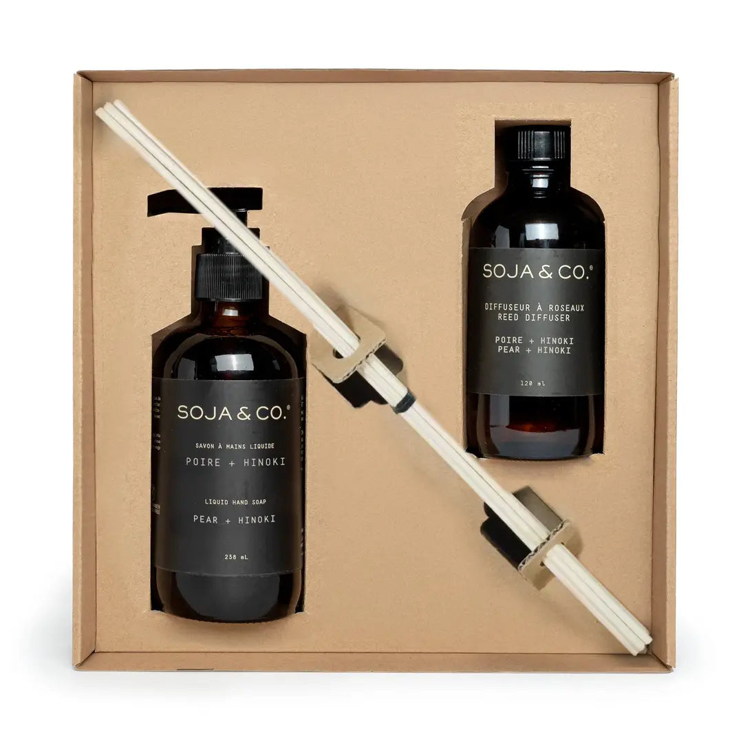 Ambiance Duo Gift Set | Pear + Hinoki