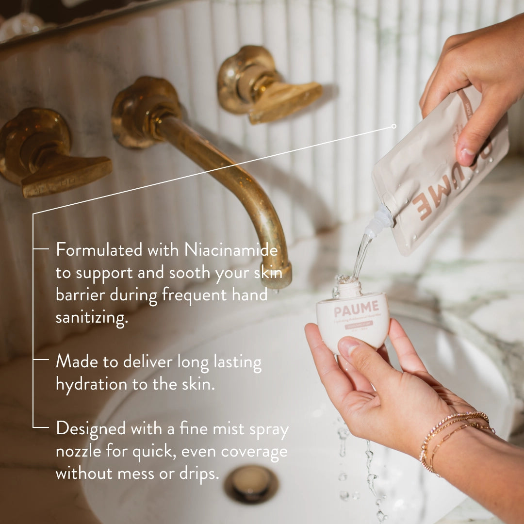 Hydrating Antibacterial Hand Mist Refill Bag