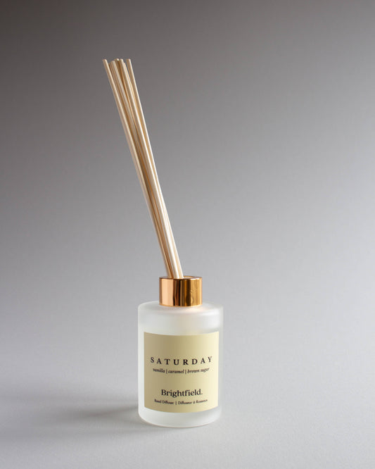Saturday Non-Toxic Sustainable Natural Scented Reed Diffuser