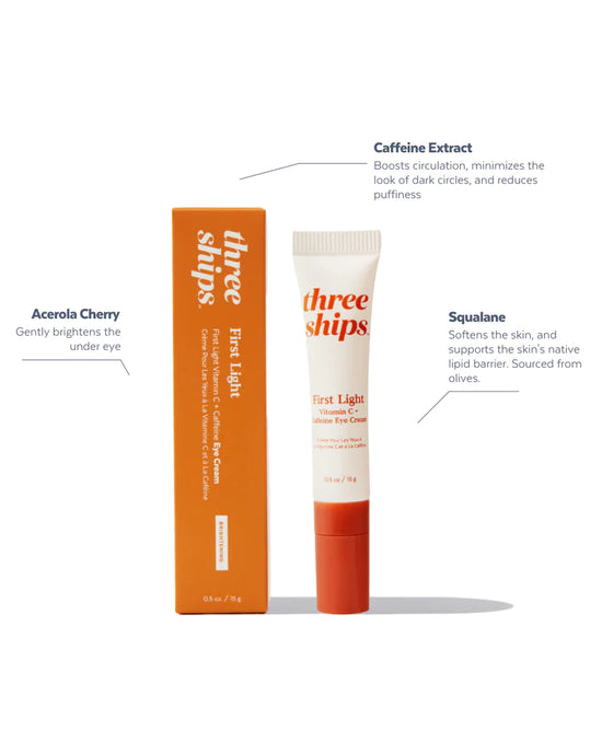 First Light Vitamin C + Caffeine Eye Cream