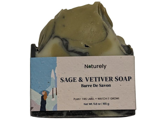 Sage + Vetiver Soap Bar