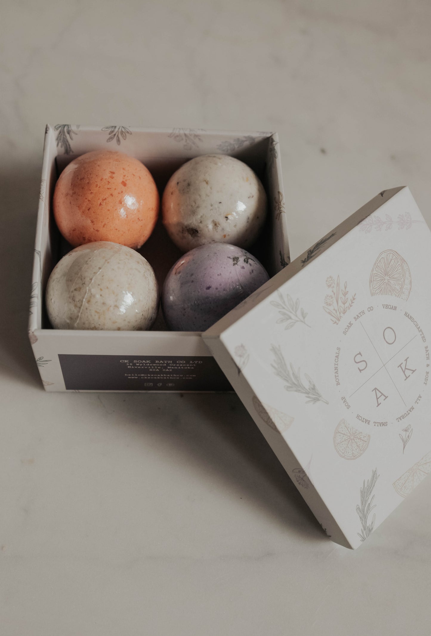 Bath Bomb Gift Box - Mini Bath Bombs
