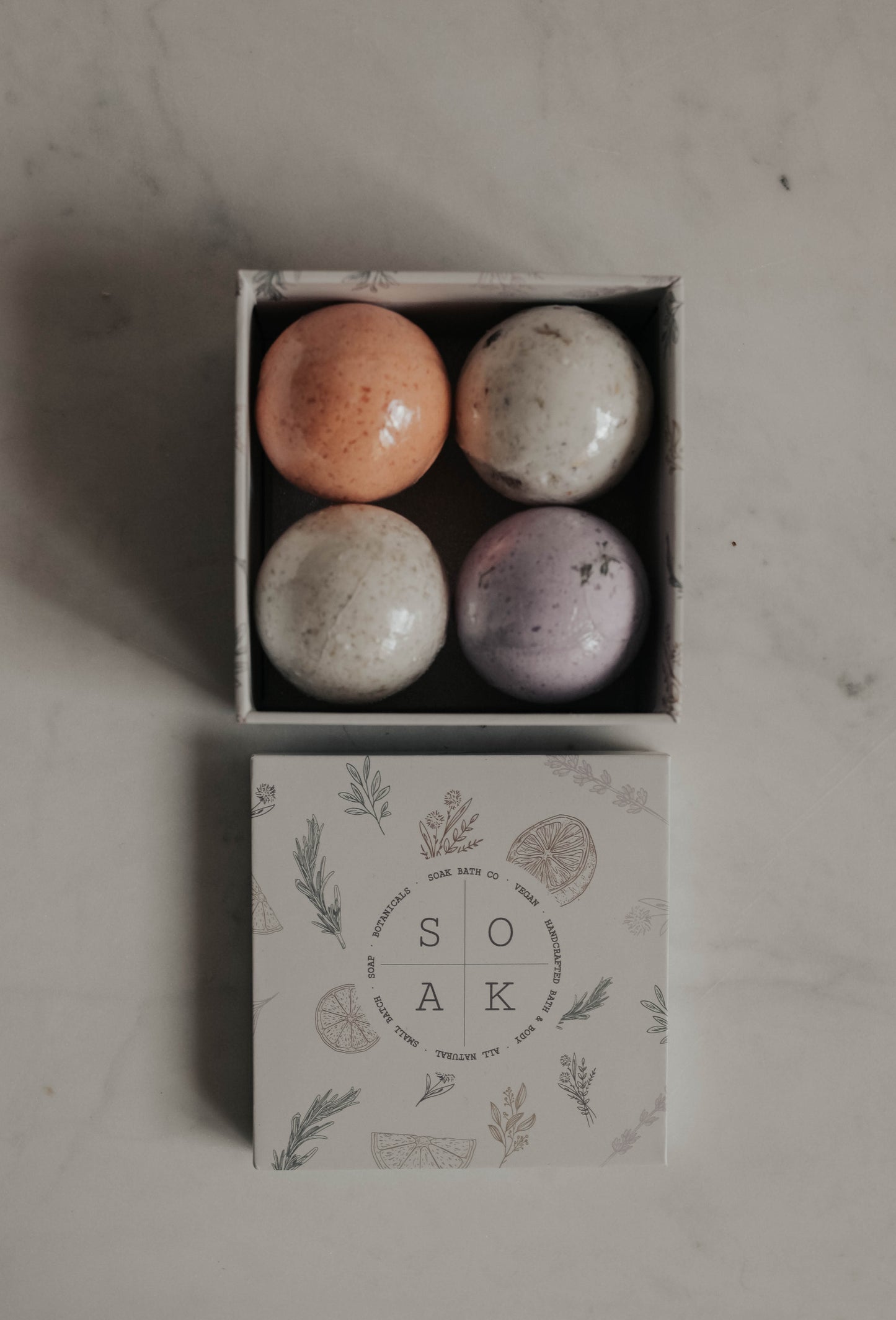 Bath Bomb Gift Box - Mini Bath Bombs