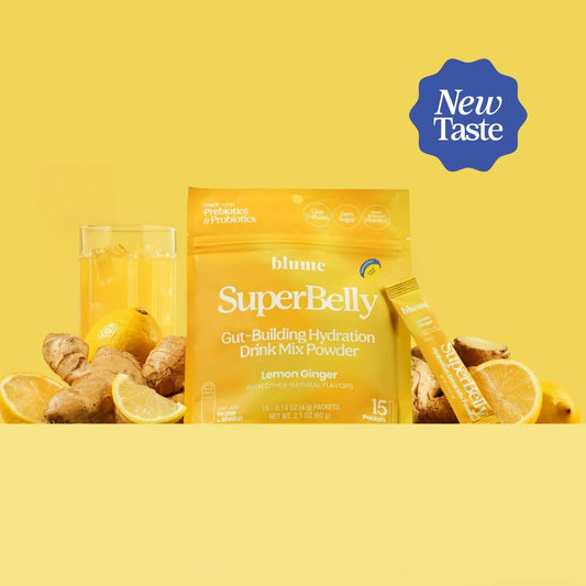 * IMPROVED FLAVOUR* SuperBelly Hydration & Gut Mix, Lemon Ginger