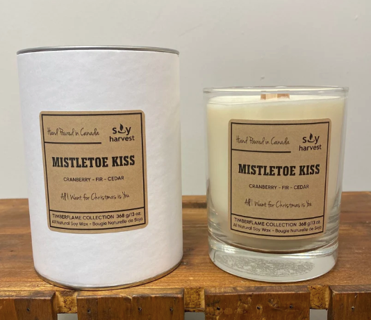 Timberflame Candle | Mistletoe Kiss