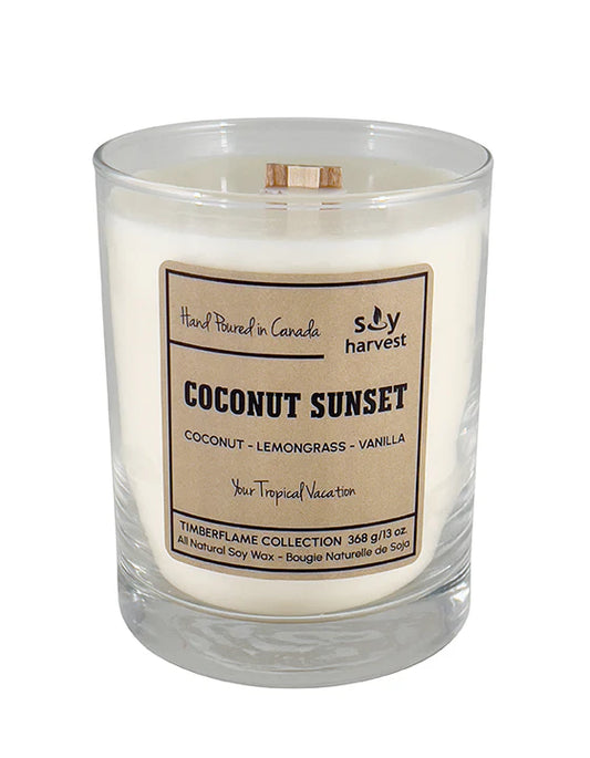 Timberflame Candle | Coconut Sunset
