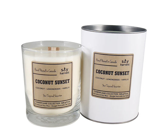 Timberflame Candle | Coconut Sunset