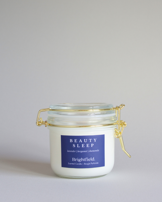 Beauty Sleep Petite Candle Lavender Bergamot Chamomile Cedar