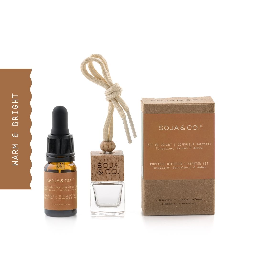 Portable Diffuser | Tangerine, Sandalwood & Amber