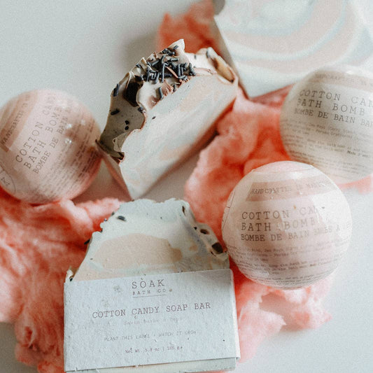 Cotton Candy Bath Bomb