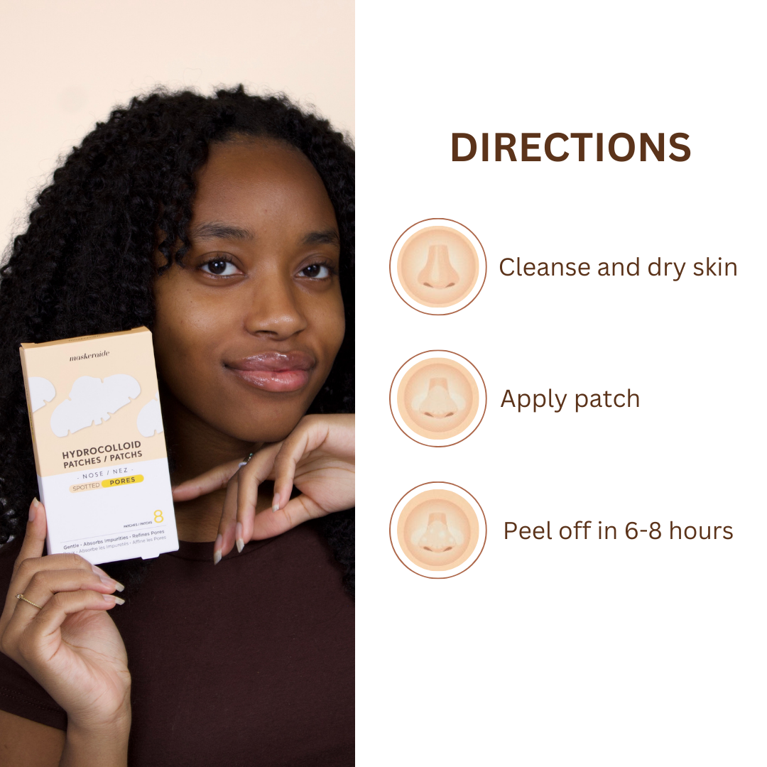 Spotted Pores - Hydrocolloid Nose Patches