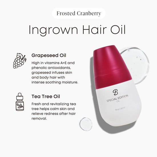 Load image into Gallery viewer, Frosted Cranberry Ingrown Hair &amp;amp; Razor Burn Treatment
