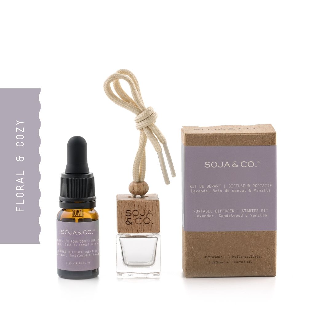 Portable Diffuser | Lavender, Sandalwood & Vanilla