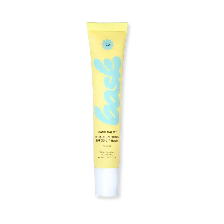 Bask Balm Spf 30 Lip Balm & Lip Gloss (Vanilla)