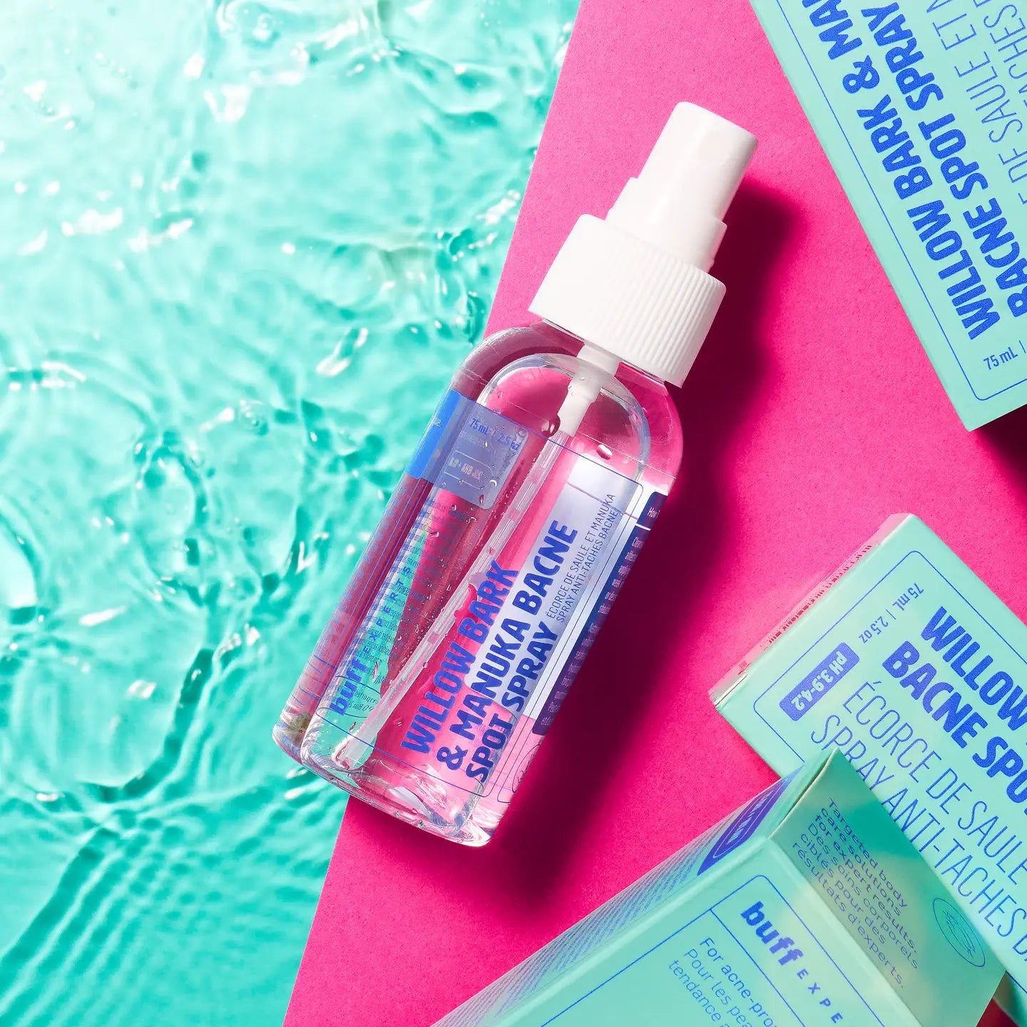 Willow Bark & Manuka Bacne Spot Spray - Treats Back Acne