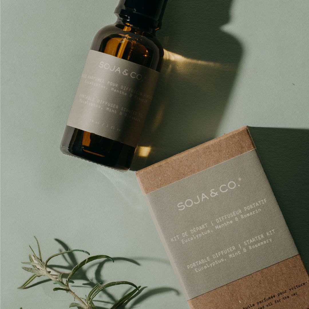 Portable Diffuser | Eucalyptus, Mint & Rosemary