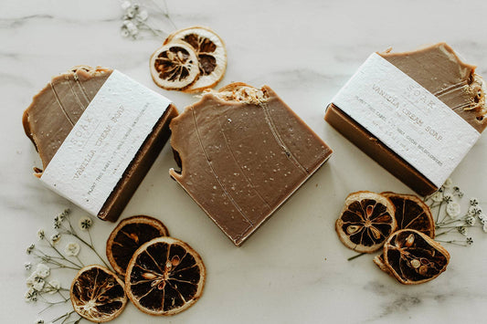 Vanilla Cream Soap Bar - Made In Canada