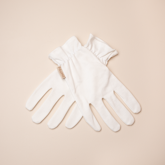 PAUME 100% Cotton Overnight Hydration Gloves