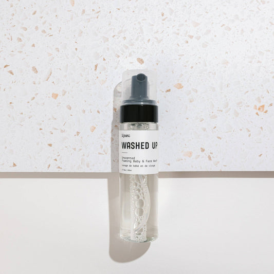 Washed Up | Unscented Foaming Baby & Face Wash