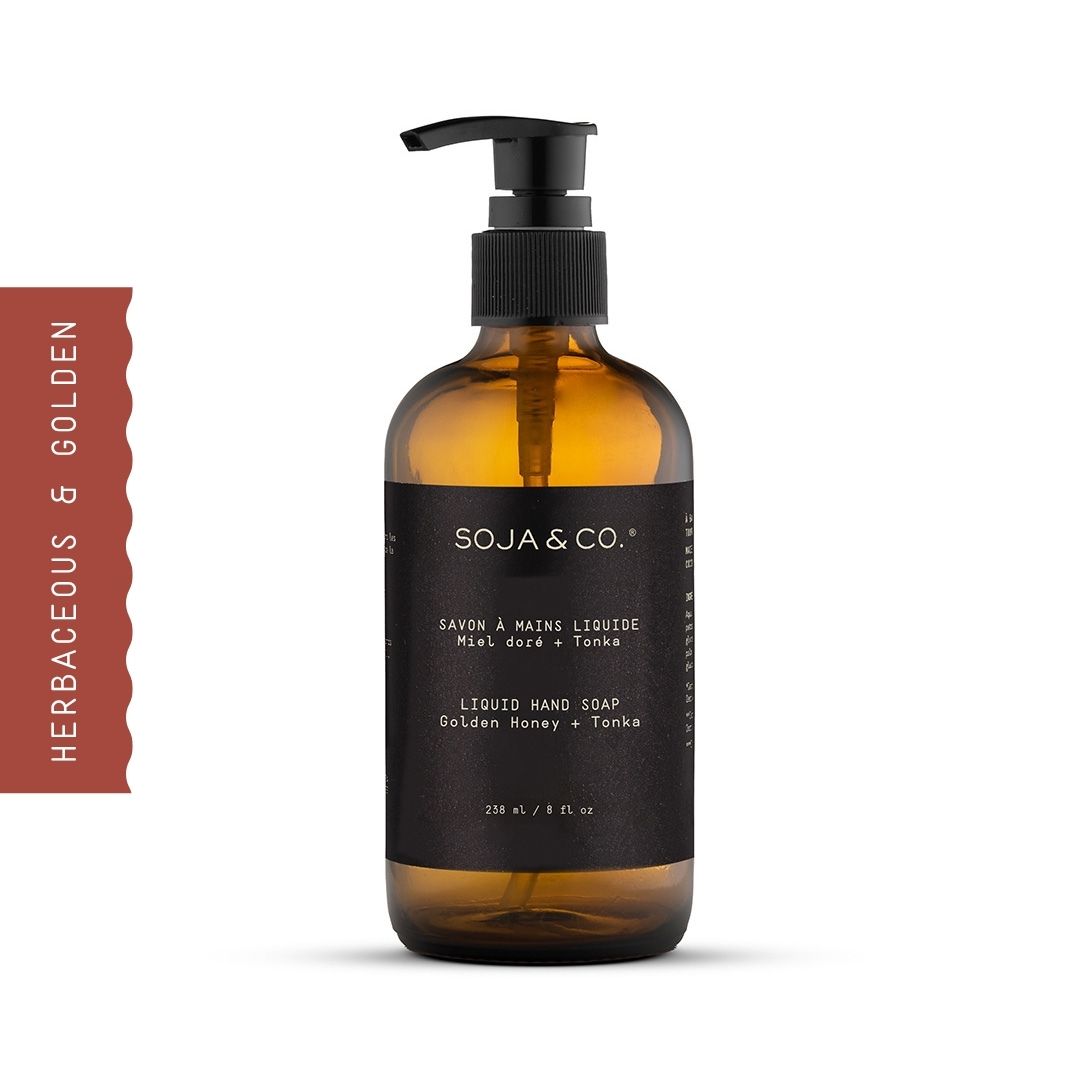 Liquid Hand Soap | Golden Honey + Tonka