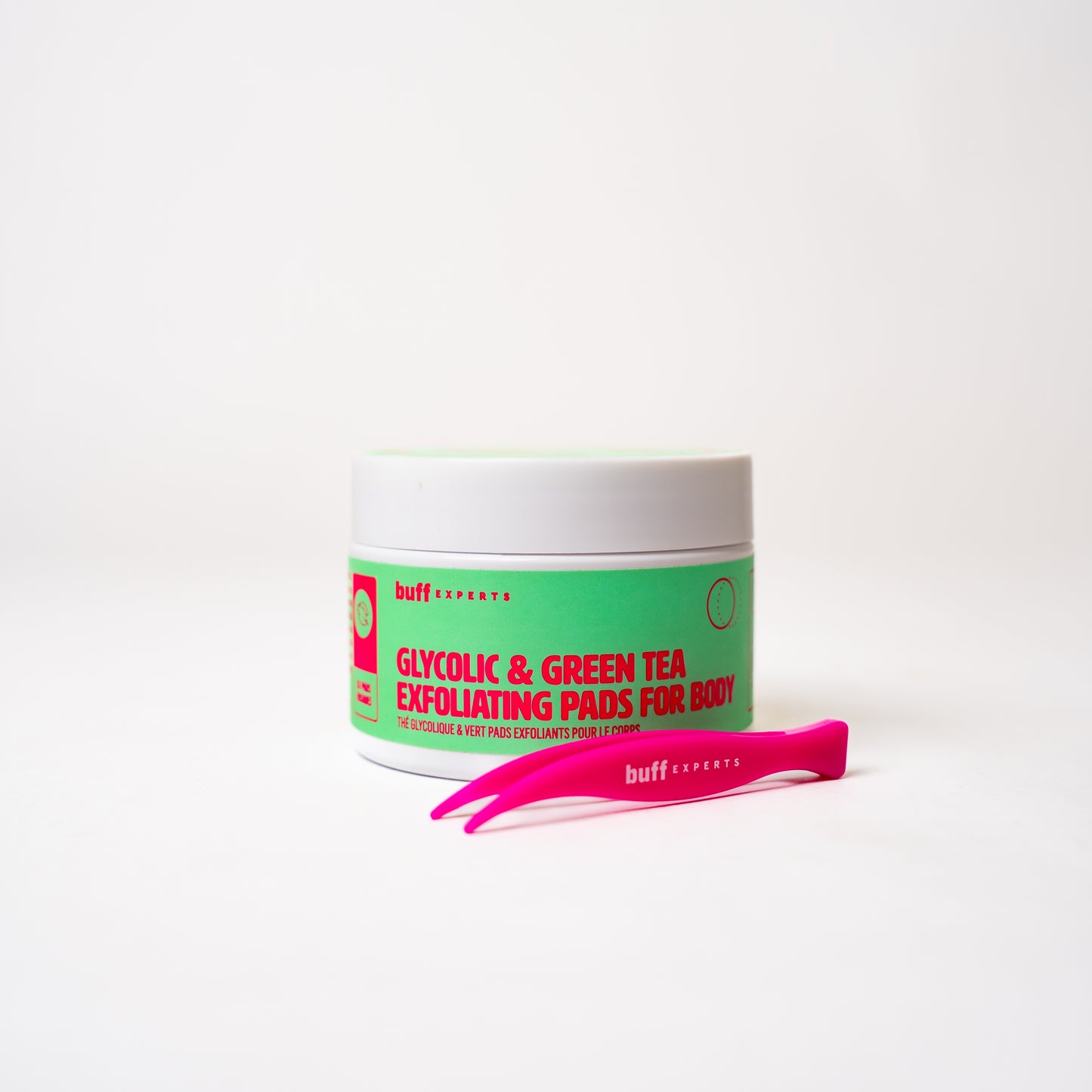 Glycolic & Green Tea 3-In-1 Exfoliating Pads