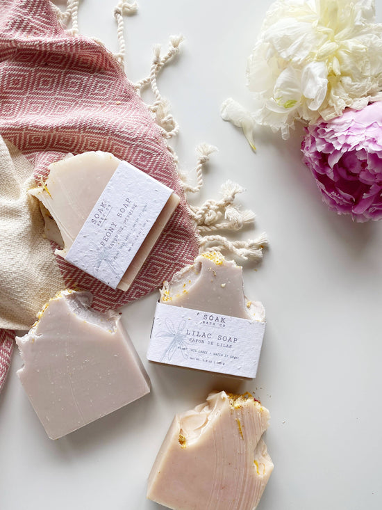 Peony Soap Bar