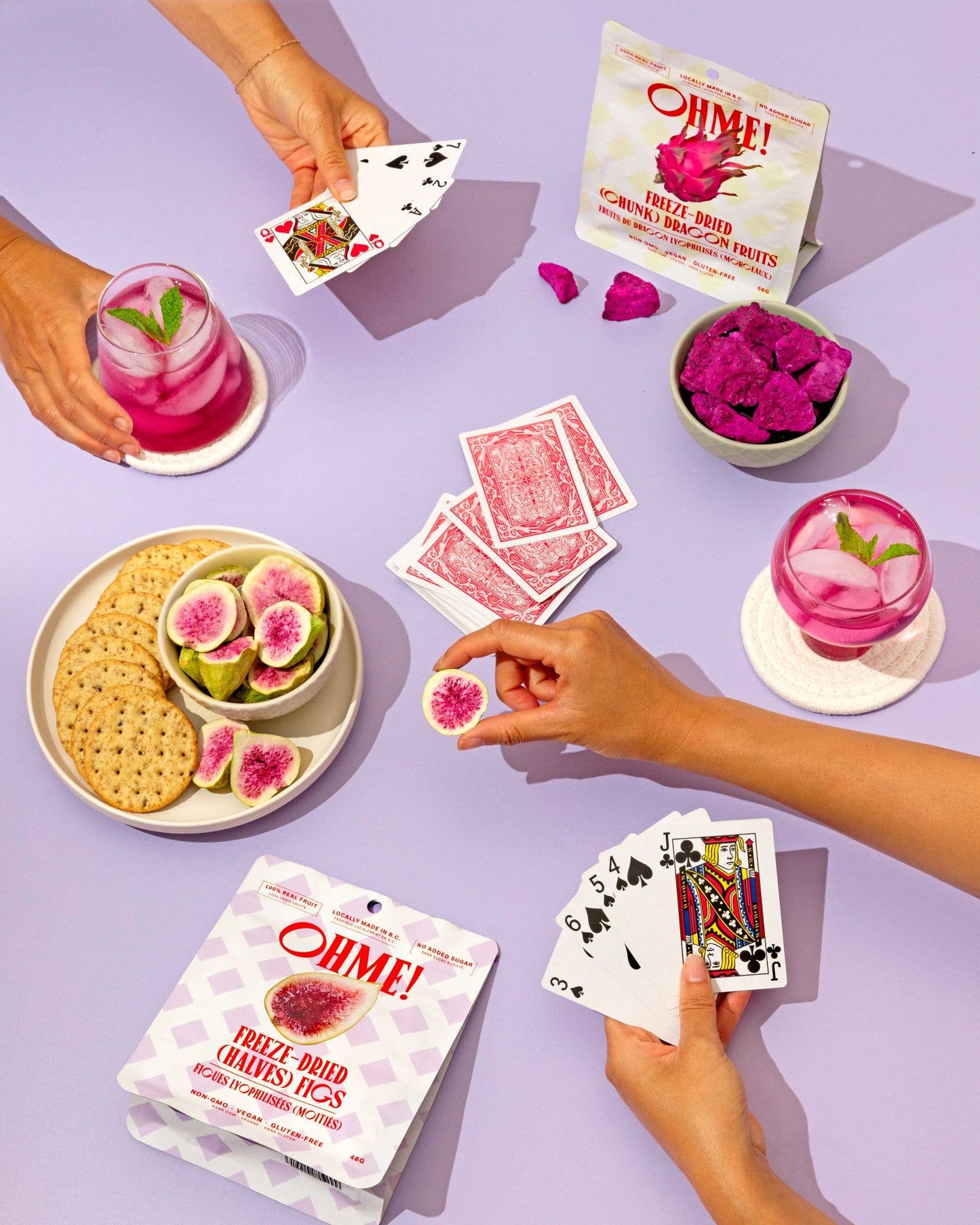 Freeze-Dried Dragon Fruits (Chunk)