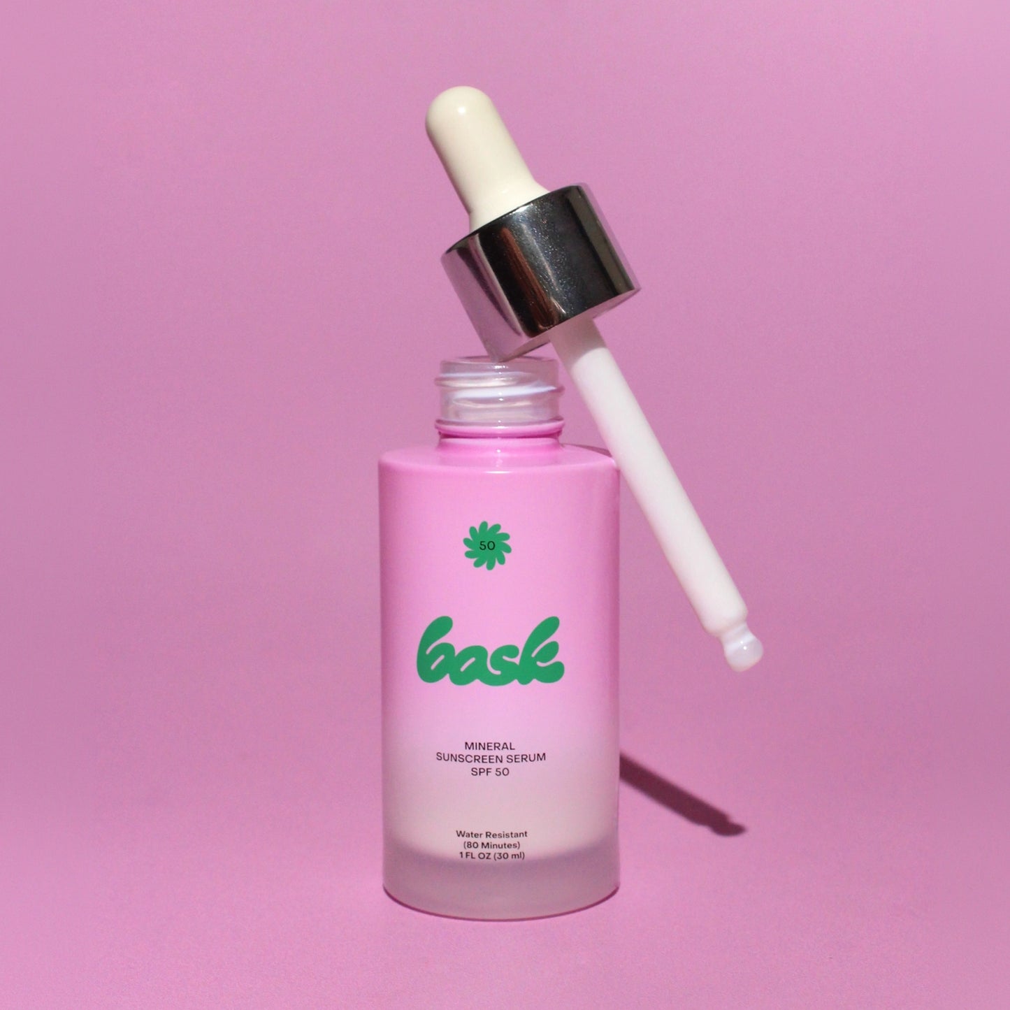Bask Spf 50 Mineral Sunscreen Serum - Fragrance Free