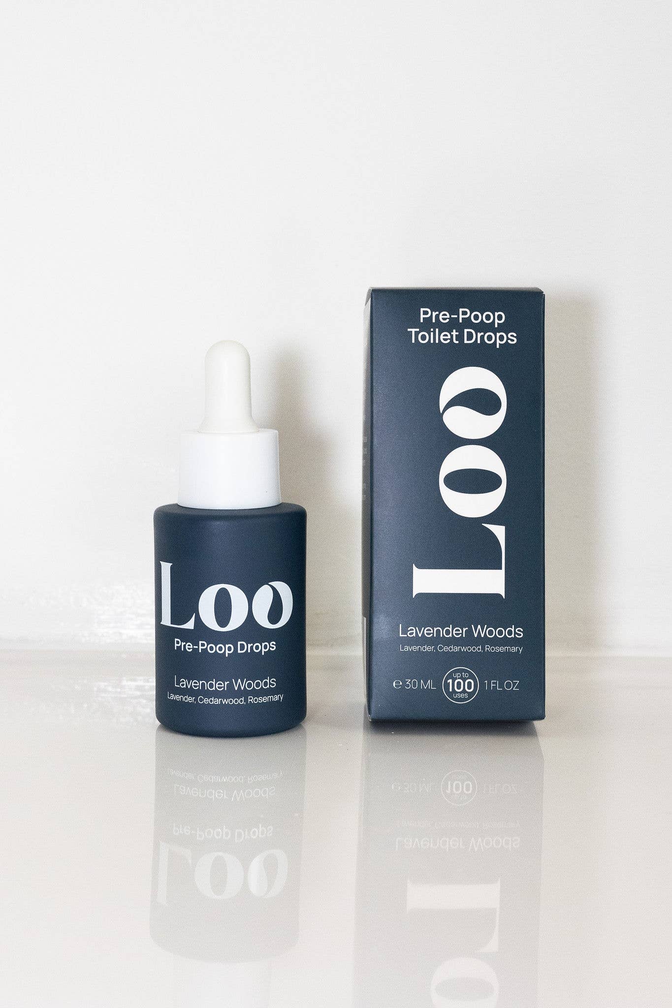 Pre-Poop Toilet Drops — Lavender Cedarwood Rosemary