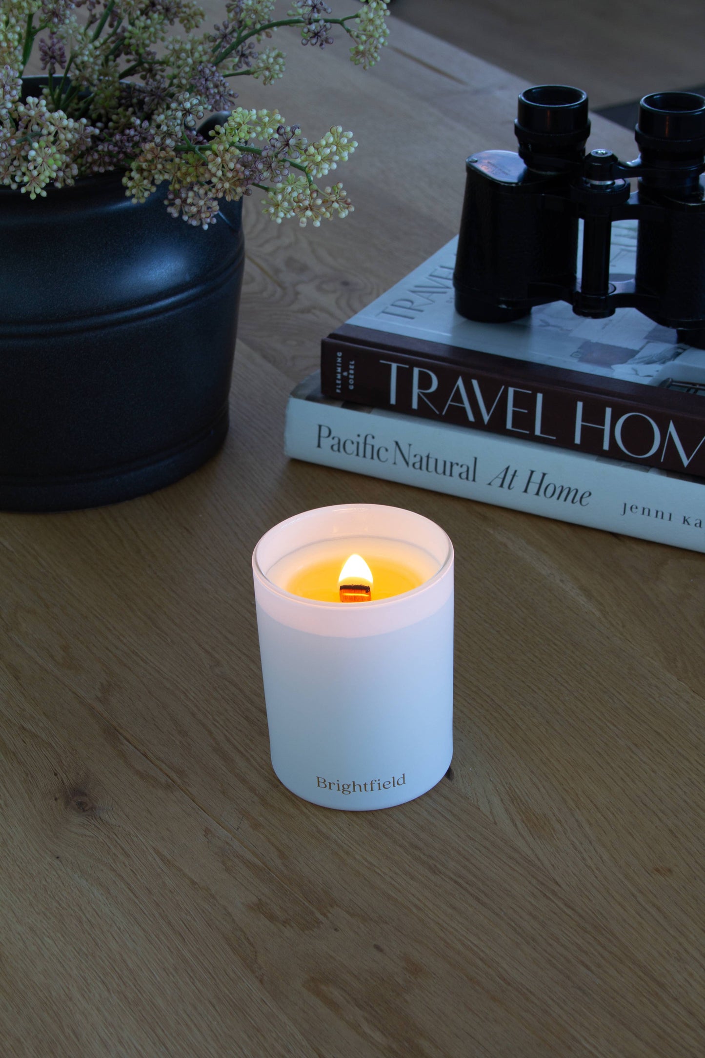 Legacy Scented Coconut Soy Candle - Apple, Fig, Sandalwood