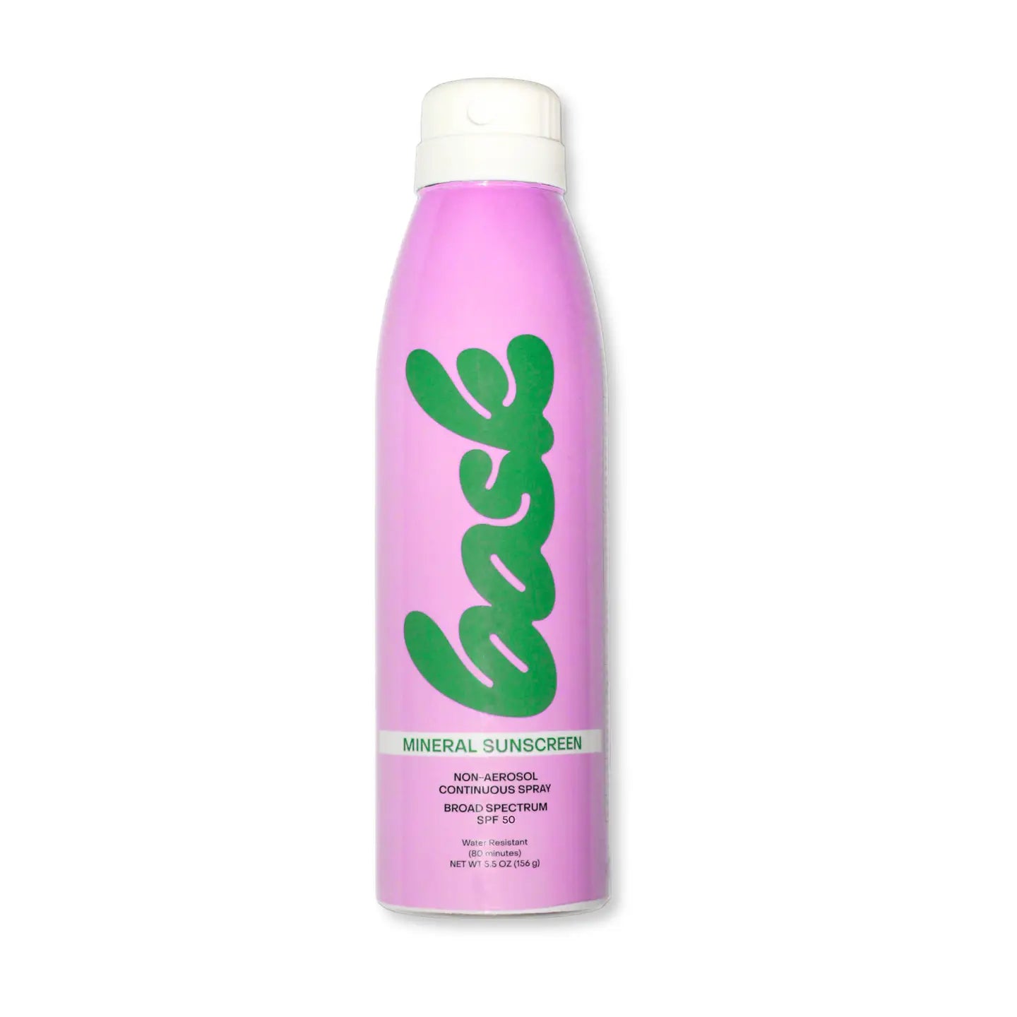 Bask Spf 50 Mineral Non-Aerosol Spray - Fragrance-Free