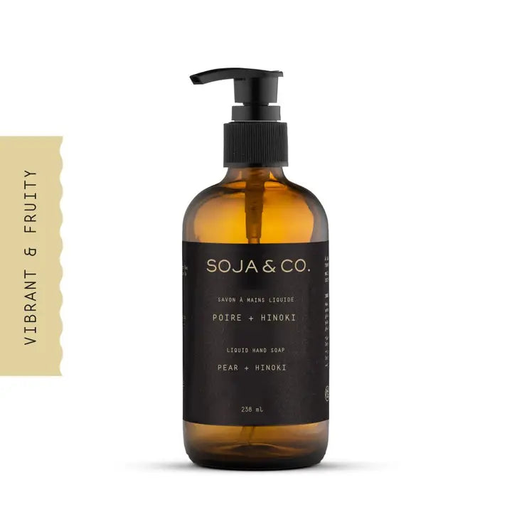 Liquid Hand Soap | Pear + Hinoki