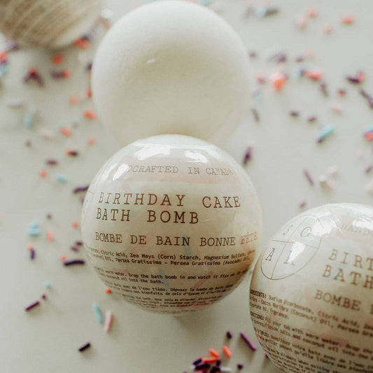 Birthday Cake Bath Bomb