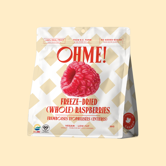Freeze-Dried Raspberries (Whole)