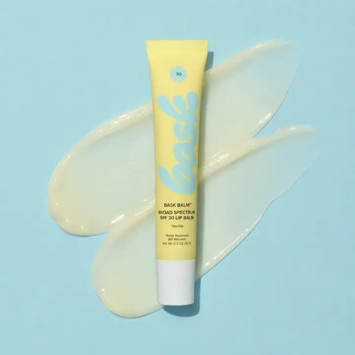 Bask Balm Spf 30 Lip Balm & Lip Gloss (Vanilla)