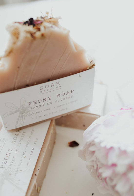 Peony Soap Bar