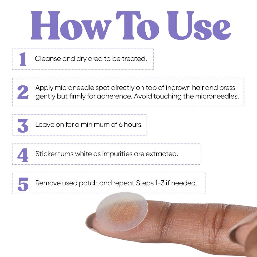 Salicylic & Oat Microdart Spots - Treats Ingrown Hairs