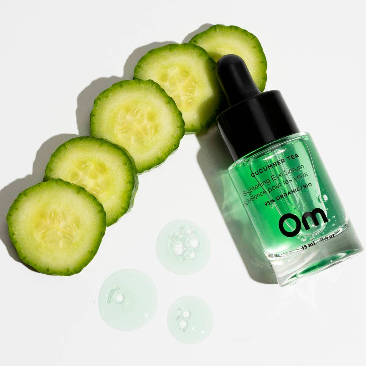 Cucumber Tea Brightening Eye Serum: Full Size - 18 ml