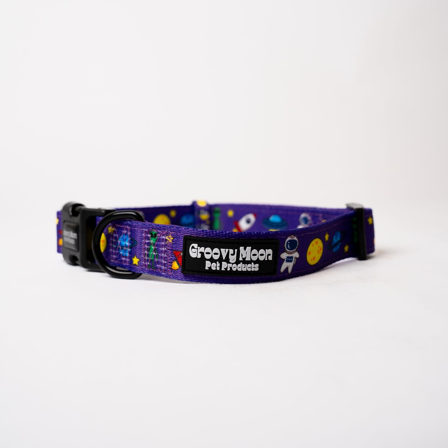 Load image into Gallery viewer, Dog Collar - Purple Space
