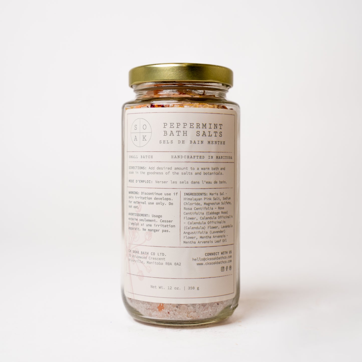 Peppermint Bath Salt