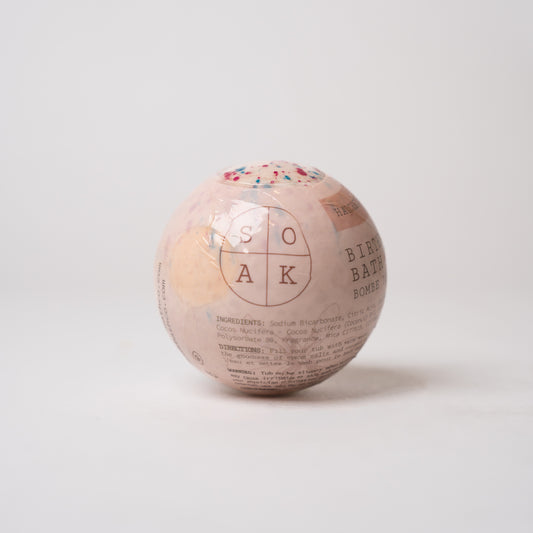 Birthday Cake Bath Bomb