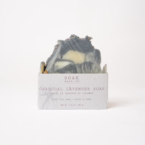 Charcoal Lavender Soap Bar