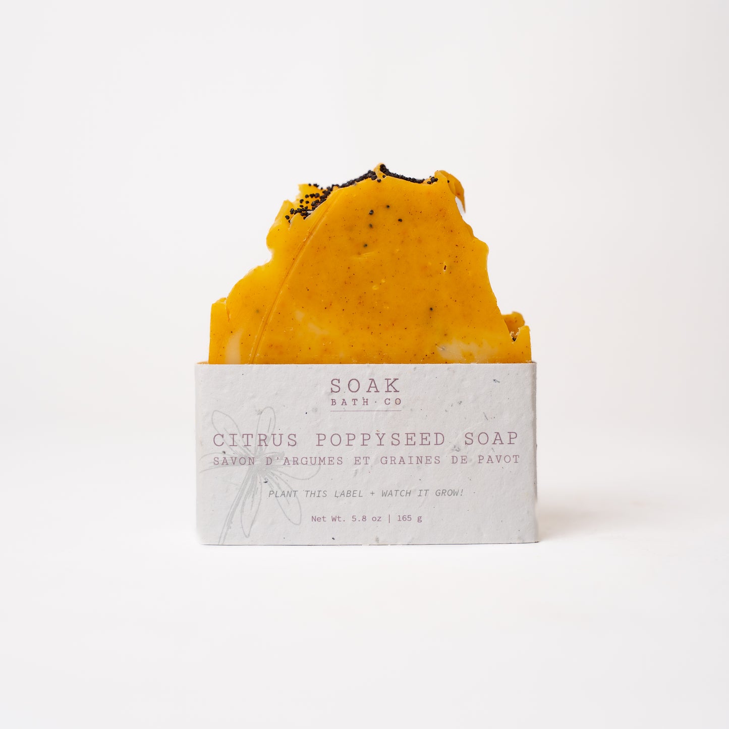 Citrus Poppyseed Soap Bar