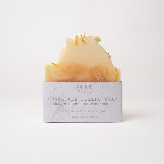 Sunflower Fields Soap Bar